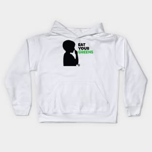 eat greens Kids Hoodie